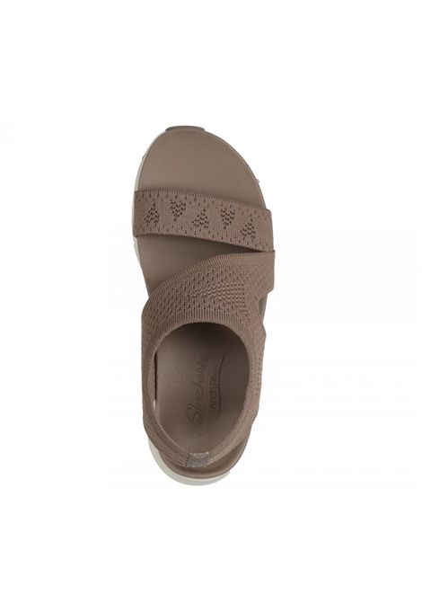 Sandalo Skechers donna Arch Fit  brightest day Mocca con Fascia Elasticizzata SKECHERS | Sandalo | 119458MOC