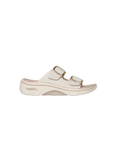 Sandali Skechers donna 140871 NAT Go Walk Arch Fit 2.0 Chloe Beige SKECHERS | Sandalo | 140871NAT