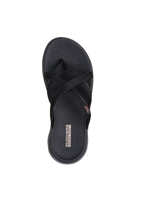 Sandali Skechers donna 141461 BBK Go Walk Flex Ssselena Nero SKECHERS | Sandalo | 141461BBK