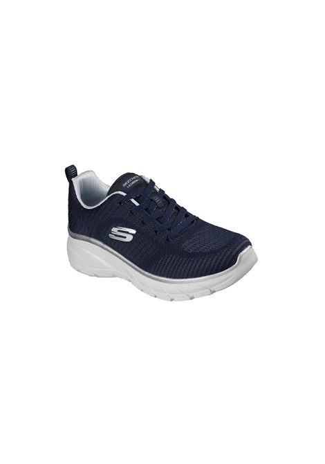 Sneackers Skechers donna 150384 NVSL Fashion Fit 2.0 Moonlight Glow Blu SKECHERS | Sneakers | 150384NVSL