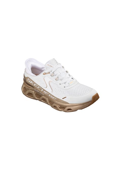 Sneakers Skechers donna Slip ins Glide 150514WGD Step Altus Starlight Bianco Oro SKECHERS | Scarpa | 150514WGD