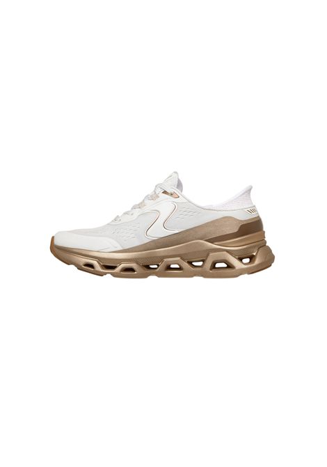 Sneakers Skechers donna Slip ins Glide 150514WGD Step Altus Starlight Bianco Oro SKECHERS | Scarpa | 150514WGD