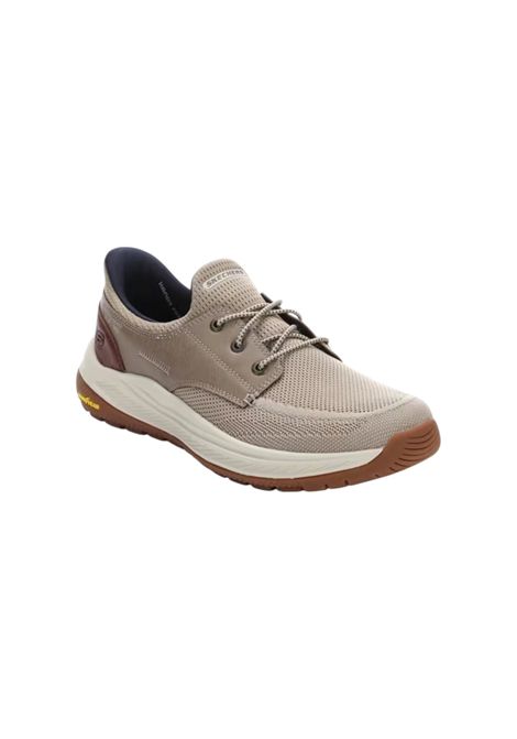 Scarpa Skechers uomo Slip ins Relaxed Fit 205467TPE Meroe Alden Bianco  SKECHERS | Scarpa | 205467TPE