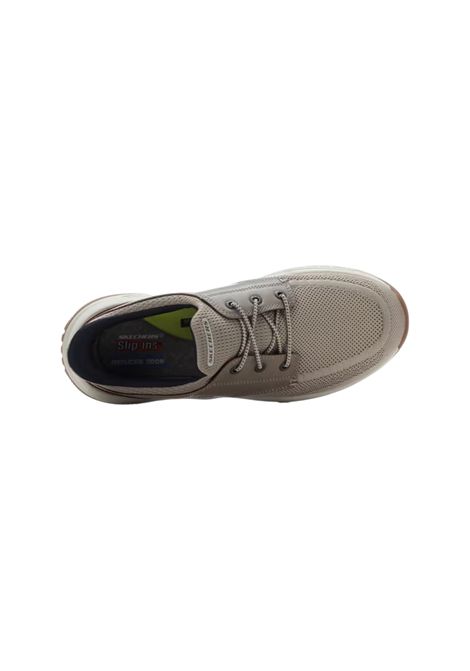 Scarpa Skechers uomo Slip ins Relaxed Fit 205467TPE Meroe Alden Bianco  SKECHERS | Scarpa | 205467TPE