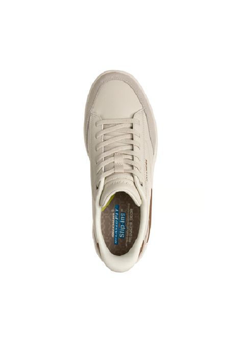 Sneakers Skechers uomo slip relaxed fit verloma 211370OFWT Bianco SKECHERS | Sneakers | 211370OFWT