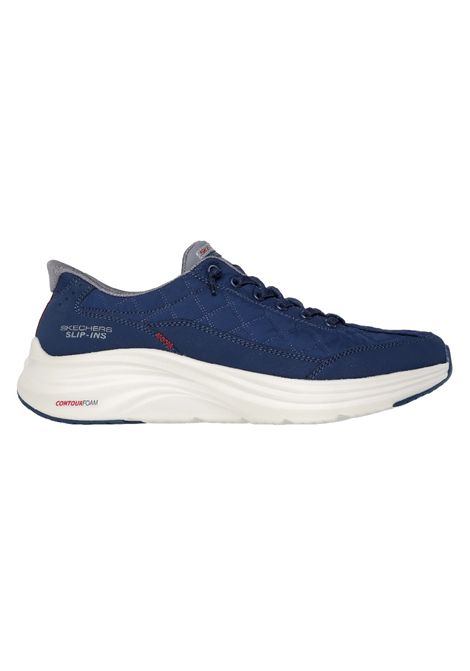 Sneakers Skechers uomo slip ins contour foam 232619NVGY Blu SKECHERS | Sneakers | 232619NVGY