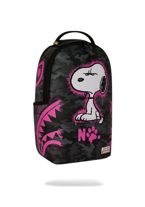 Zaino SPRAYGROUND donna Snoopy Pink Stencil B8781 Nero SPRAYGROUND | Zaino | B8781CAMPIONE