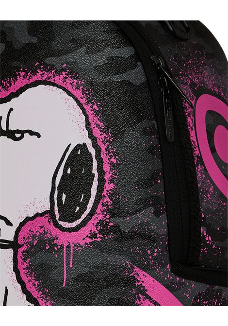 Zaino SPRAYGROUND donna Snoopy Pink Stencil B8781 Nero SPRAYGROUND | Zaino | B8781CAMPIONE