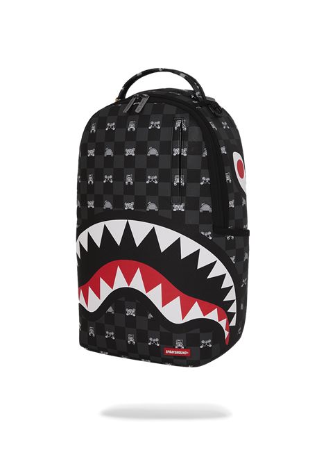 Zaino SPRAYGROUND uomo Gray Peeking Character Check B8872 Nero SPRAYGROUND | Zaino | B8872CAMPIONE