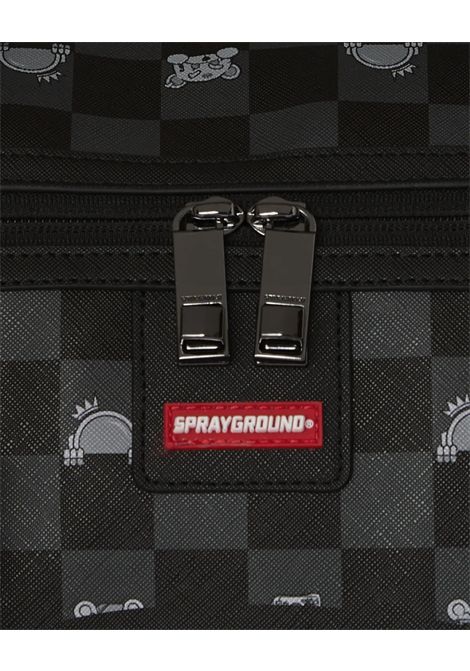 Borsone SPRAYGROUND donna Gray Peeking Character Check Duffle B8911 Nero SPRAYGROUND | Borsone | B8911CAMPIONE