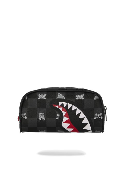 Portapenne SPRAYGROUND uomo Gray Peeking Character Check B8913 Nero SPRAYGROUND | Portapenne | B8913CAMPIONE