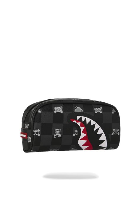 Portapenne SPRAYGROUND uomo Gray Peeking Character Check B8913 Nero SPRAYGROUND | Portapenne | B8913CAMPIONE