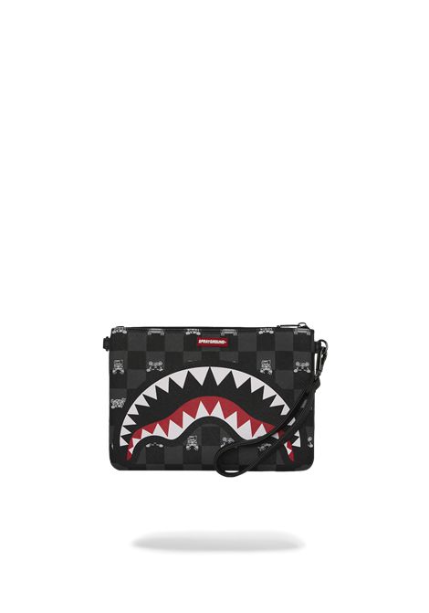 Pochette SPRAYGROUND uomo Gray Peeking Character Check B8915 Nero SPRAYGROUND | Pochette | B8915CAMPIONE