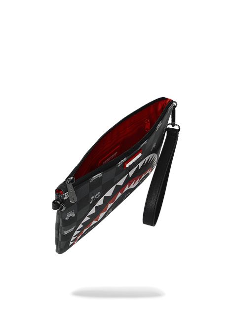 Pochette SPRAYGROUND uomo Gray Peeking Character Check B8915 Nero SPRAYGROUND | Pochette | B8915CAMPIONE