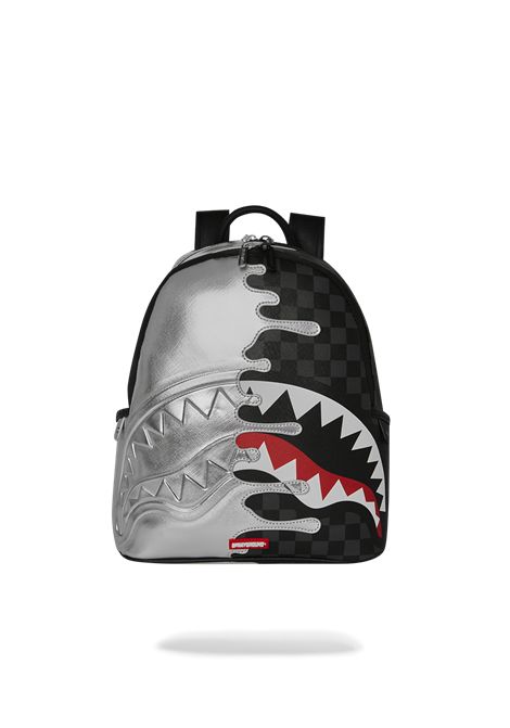 Zaino SPRAYGROUND donna Silver Side Drip Savage B8922 Argento SPRAYGROUND | Zaino | B8922CAMPIONE