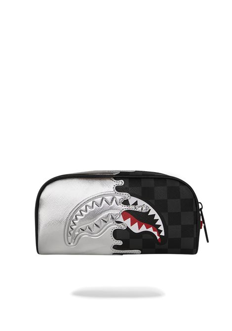 Portapenne SPRAYGROUND uomo Silver Side Drip B8927 Argento SPRAYGROUND | Portapenne | B8927CAMPIONE
