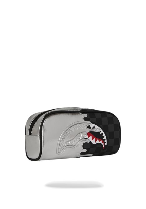 Portapenne SPRAYGROUND uomo Silver Side Drip B8927 Argento SPRAYGROUND | Portapenne | B8927CAMPIONE