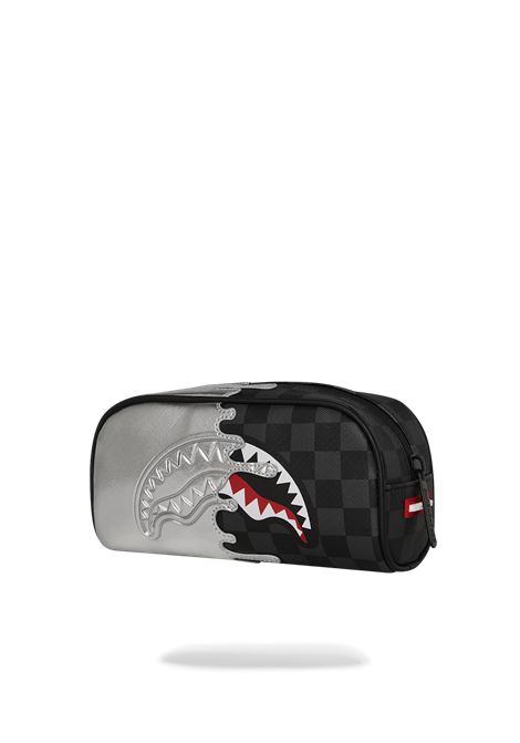 Portapenne SPRAYGROUND uomo Silver Side Drip B8927 Argento SPRAYGROUND | Portapenne | B8927CAMPIONE