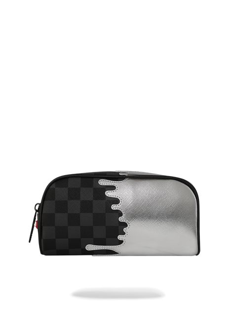 Portapenne SPRAYGROUND uomo Silver Side Drip B8927 Argento SPRAYGROUND | Portapenne | B8927CAMPIONE