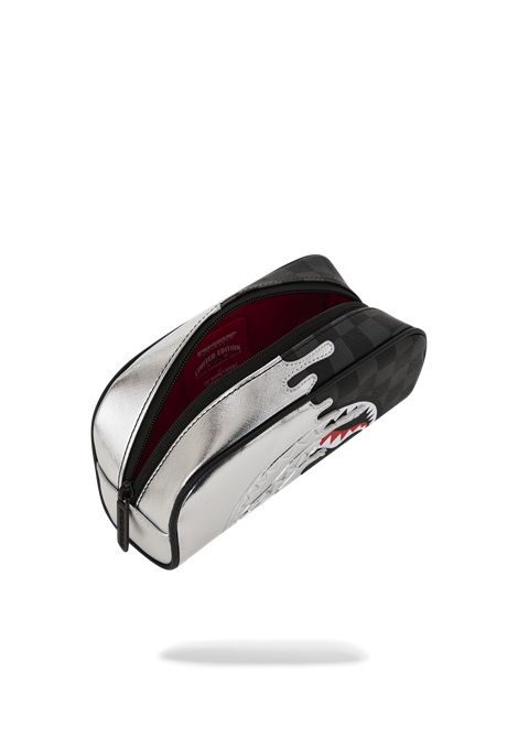 Portapenne SPRAYGROUND uomo Silver Side Drip B8927 Argento SPRAYGROUND | Portapenne | B8927CAMPIONE