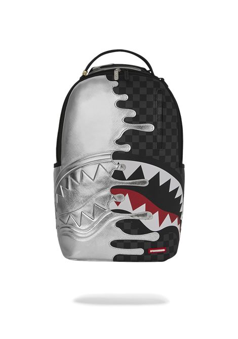 Zaino SPRAYGROUND uomo Silver Side Drip B8940 Argento SPRAYGROUND | Zaino | B8940CAMPIONE