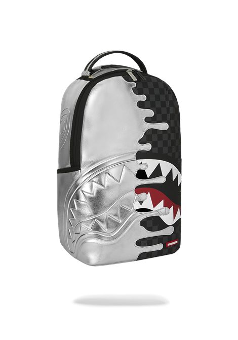 Zaino SPRAYGROUND uomo Silver Side Drip B8940 Argento SPRAYGROUND | Zaino | B8940CAMPIONE