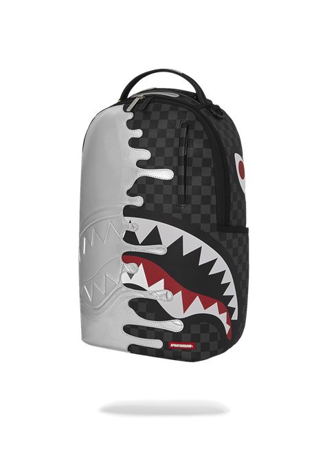 Zaino SPRAYGROUND uomo Silver Side Drip B8940 Argento SPRAYGROUND | Zaino | B8940CAMPIONE