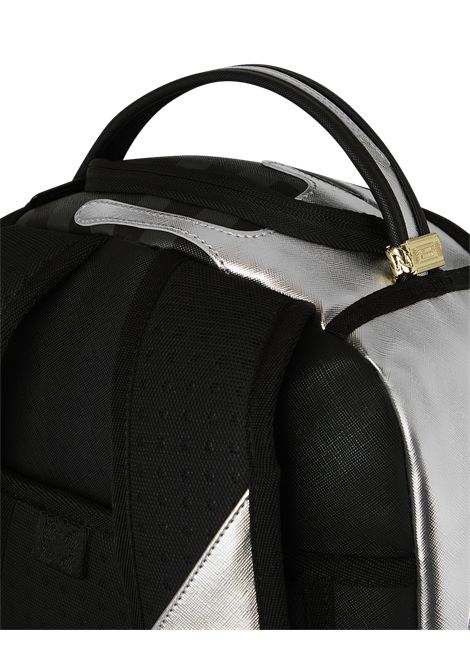 Zaino SPRAYGROUND uomo Silver Side Drip B8940 Argento SPRAYGROUND | Zaino | B8940CAMPIONE