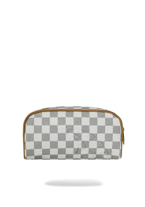 Pochette SPRAYGROUND uomo Graff Embossed Cream Check Crossover B8987 Crema SPRAYGROUND | Portapenne | B8987CAMPIONE