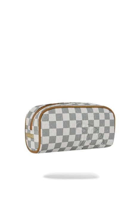 Pochette SPRAYGROUND uomo Graff Embossed Cream Check Crossover B8987 Crema SPRAYGROUND | Portapenne | B8987CAMPIONE