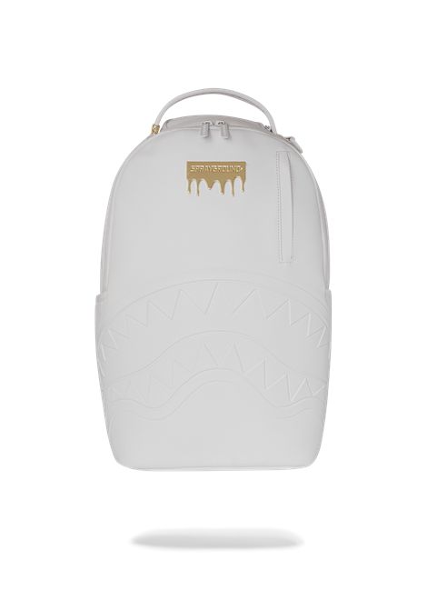 Zaino SPRAYGROUND uomo Gold Brick Luxe White B9245 Bianco SPRAYGROUND | Zaino | B9245CAMPIONE