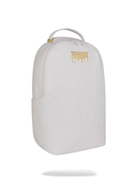 Zaino SPRAYGROUND uomo Gold Brick Luxe White B9245 Bianco SPRAYGROUND | Zaino | B9245CAMPIONE