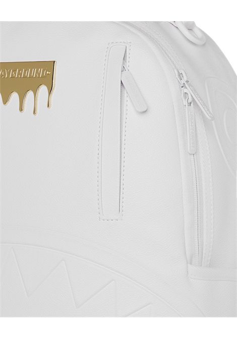 Zaino SPRAYGROUND uomo Gold Brick Luxe White B9245 Bianco SPRAYGROUND | Zaino | B9245CAMPIONE