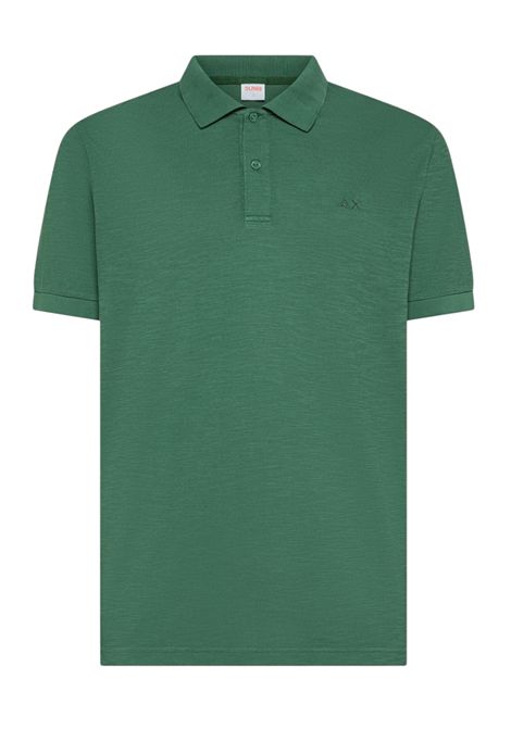 Polo Sun68 uomo A3613595 Basica Verde Muschio SUN68 | Polo | A3613595