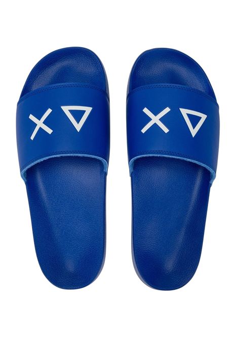 Pantofola Sun68 uomo BX3611058 Beach Slippers Logo Blu Royal SUN68 | Pantofola | BX3611058