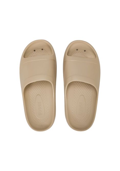 Pantofola Sun68 uomo BX36112 16 Slippers Monoblock Logo Beige SUN68 | Pantofola | BX3611216