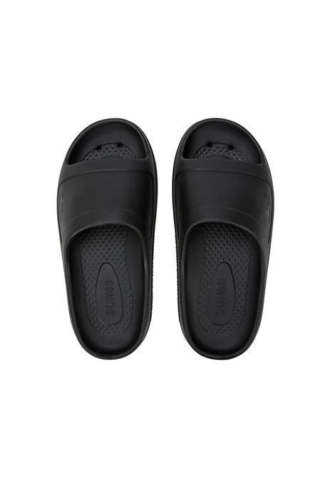 Pantofola Sun68 donna BX36212 11 Slippers Monoblock Logo Nero SUN68 | Pantofola | BX3621211