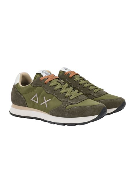 Sneakers Sun68 uomo BZ3610119 Tom Solid Verde militare SUN68 | Sneakers | BZ3610119