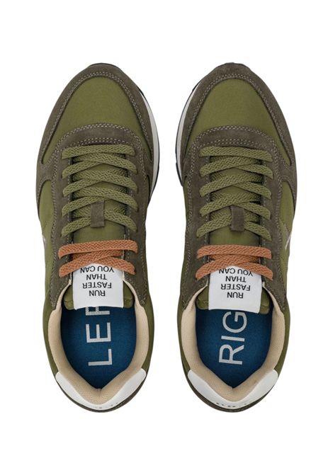 Sneakers Sun68 uomo BZ3610119 Tom Solid Verde militare SUN68 | Sneakers | BZ3610119