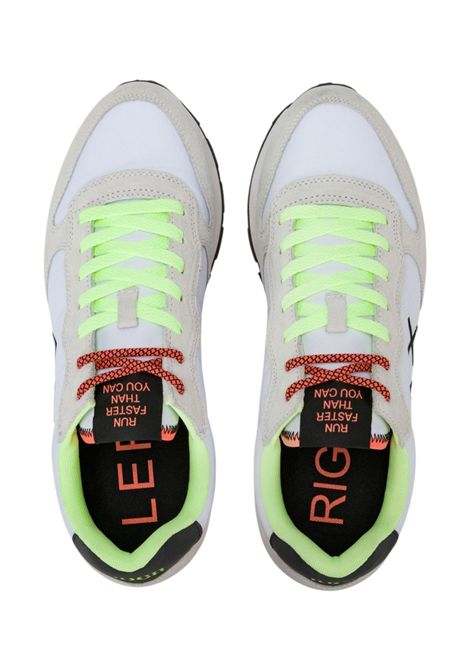 Sneakers Sun68 uomo BZ3610201 Tom Solid Fluo Bianco SUN68 | Sneakers | BZ3610201