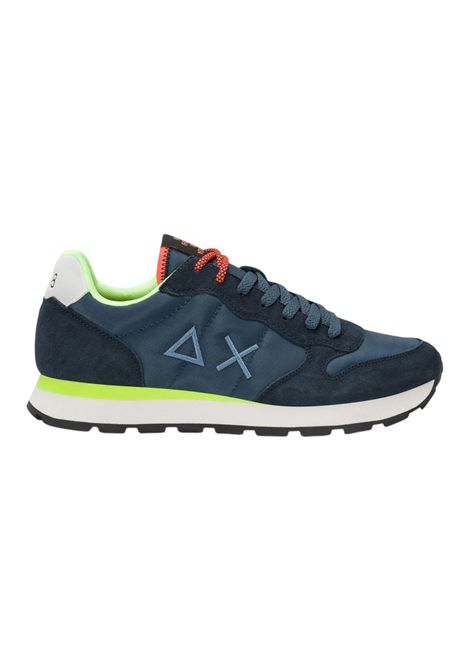 Sneakers Sun68 uomo BZ3610207 Tom Solid Fluo Blu Navy SUN68 | Sneakers | BZ3610207