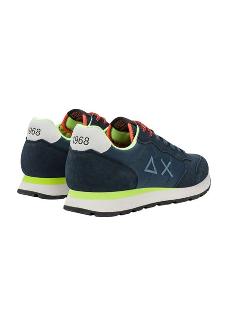 Sneakers Sun68 uomo BZ3610207 Tom Solid Fluo Blu Navy SUN68 | Sneakers | BZ3610207