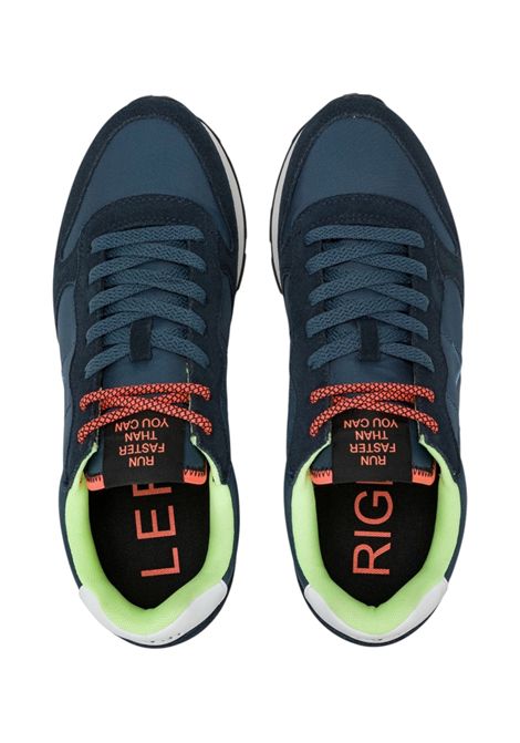Sneakers Sun68 uomo BZ3610207 Tom Solid Fluo Blu Navy SUN68 | Sneakers | BZ3610207