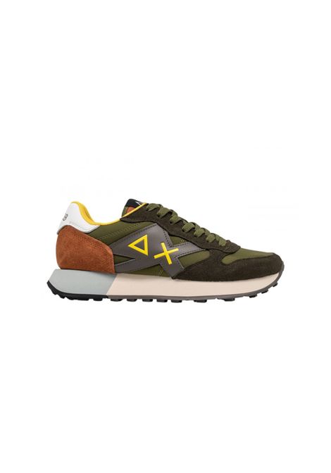 Sneakers SUN68 uomo SOLID 2.0 BZ36115 Militare SUN68 | Sneakers | BZ3611519