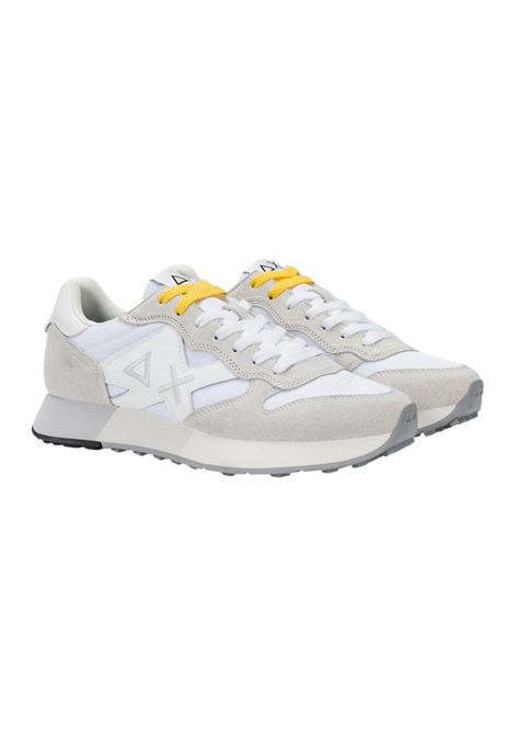 Sneakers Sun68 uomo BZ361160101 Jaki 2.0 Solid Bianco SUN68 | Sneakers | BZ361160101