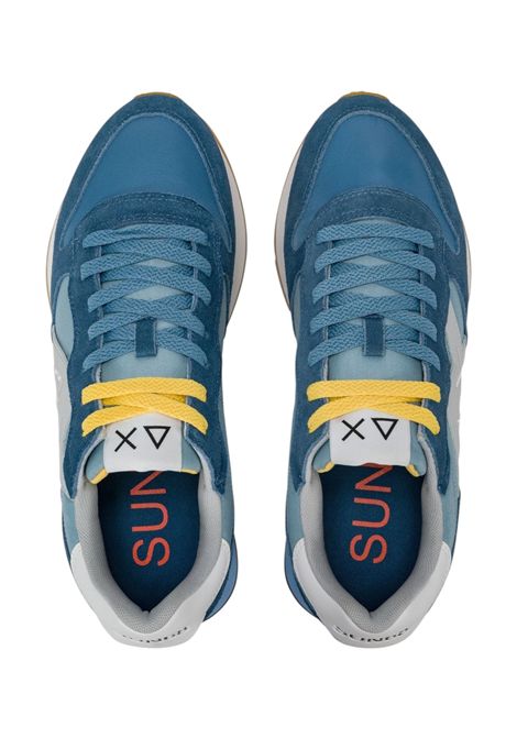Sneakers Sun68 uomo BZ361168084 Jaki 2.0 Bicolor Blu avio Verde salvia SUN68 | Sneakers | BZ361168084