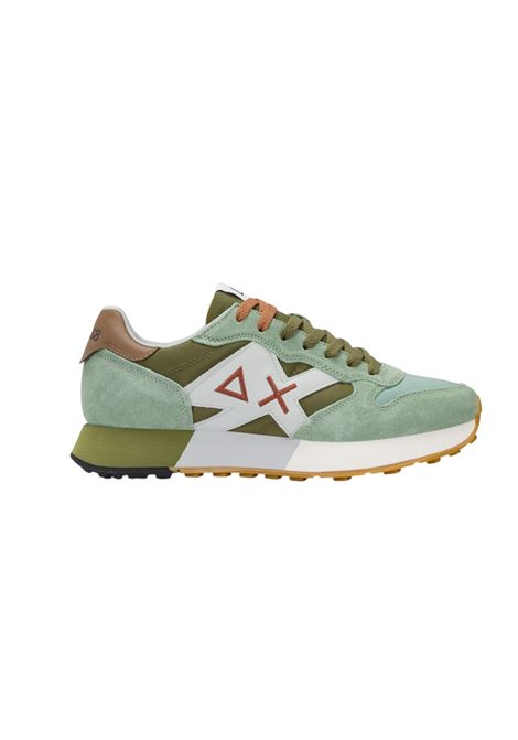 Sneakers Sun68 uomo BZ361168419 Jaki 2.0 Bicolor Salvia Militare SUN68 | Sneakers | BZ361168419