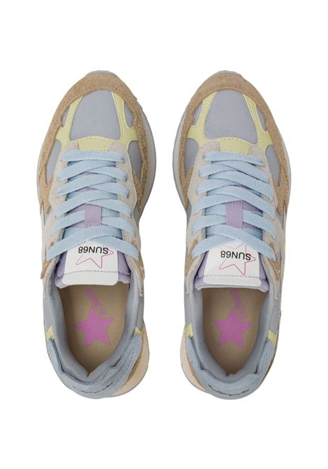 Sneakers Sun68 donna BZ3621506 Stargirl Multicolor Option Grigio chiaro SUN68 | Sneakers | BZ3621506