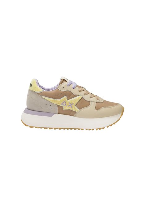 Sneakers Sun68 donna BZ36222 16 Big Stargirl Sponge Beige SUN68 | Sneakers | BZ3622216