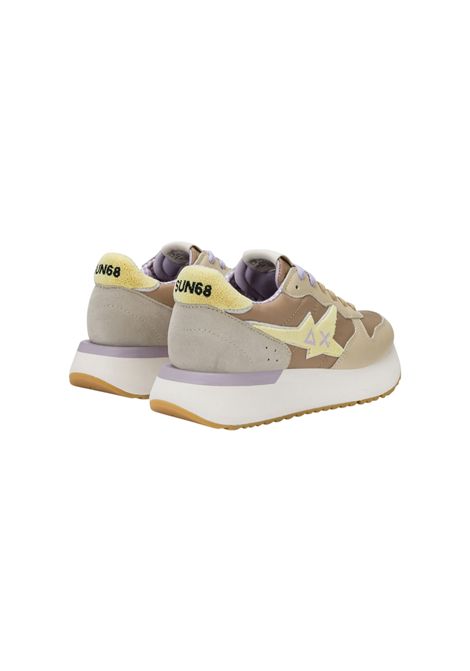 Sneakers Sun68 donna BZ36222 16 Big Stargirl Sponge Beige SUN68 | Sneakers | BZ3622216